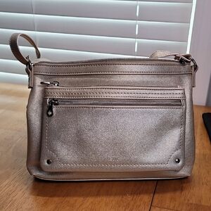 Relic Metallic Crossbody Bag